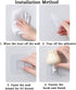 NUANNUAN 4 Pieces Coat Hooks Cute Cat Shape Punch Free Adhesive Hooks, Plastic Creative Home Storage Utility Wall Decorations Hanger Holder for Hanging Hat Towel Backpacks Key Scarf Bags
