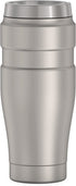 THERMOS Stainless King Vacuum-Insulated Travel Tumbler, 16 Ounce, Matte Steel