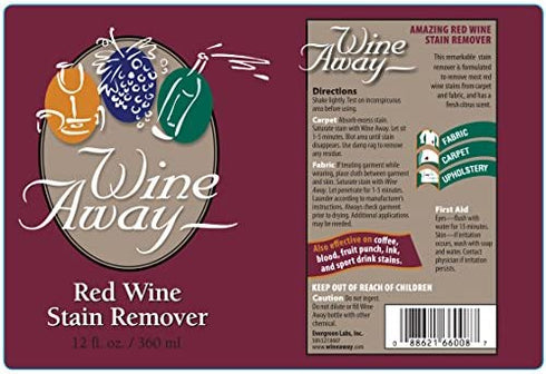 Wine Away Red Wine Stain Remover, 12– oz