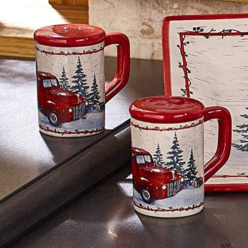 The Lakeside Collection Vintage Country Salt and Pepper Shakers -