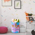 FIOBEE Unicorn Laundry Basket Rainbow Storage Bins Waterproof Nursery Hamper Canvas Toy Organizer for Kids Girls Bedroom Clothes