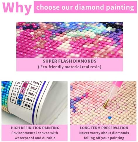 CHANGBAISHAN 5D Diamond Painting Kits for Adults and Kids - DIY Full Drill Diamond Painting 12''×16'' - Crystal Rhinestone Diamond Art Kits for Adults and Kids - Home Wall Decor - Relaxing Gifts