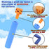 EKIND 100 Pcs Waffles Darts Refill Pack Foam Bullet Compatible for NERF N-Strike Series Blaster (Light Blue)