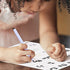 Handwriting Practice Letter Tracing for Kids: Board for Cursive & Printing Style with Dry Erase Marker for Preschooler - Reusable Wipe Clean ABC Alphabet Learn to Write, 8.3 x 11 Inches