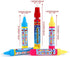 12 Pieces Water Pen Replacement Water Markers Aqua Doodle Pens for Toddlers Kids Mat Drawing Painting