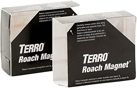 Terro T256 Roach Magnet Trap with Exclusive Pheromone Technology Brown/A