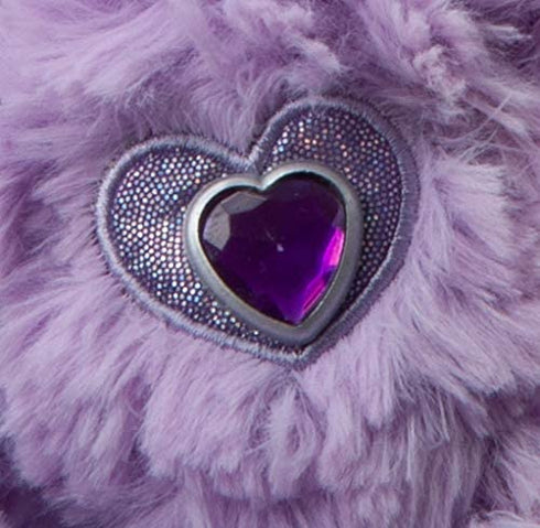 The Petting Zoo Scruffy Dog Stuffed Animal, Gifts for Girls, Purple Dog Plush Toy, 11 Inches