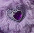 The Petting Zoo Scruffy Dog Stuffed Animal, Gifts for Girls, Purple Dog Plush Toy, 11 Inches
