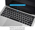 for MacBook Pro Touch Bar Keyboard Cover, CaseBuy Ultra Thin Clear Keyboard Skin for 2019 - 2016 Release MacBook Pro with TouchBar 13 Inch A2159 A1706 A1989 or 15 Inch A1707 A1990 Protective Skin