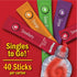 Skittles Singles To Go Variety Pack, 40 CT