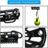 Theopot 2 Point Sling and 2 Pack Qucik Release QD Sling Swivels Mount Adjustable Length,Push Button QD Sling Mount Sling Swivels(Black)