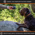 Ultra Durable Tumbler Treat Ball - Lifetime Replacement Guarantee - Aggressive Chewer Approved - Made in USA - Medium/Large Dogs - Safe & Non-Toxic Natural Rubber - Monster K9 Dog Toys