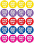 Jesus Loves You Stickers - Pack of 200
