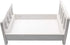 Baby Photography Bed Baby Photo Props White Wood Doll Bed Detachable Photo Background for Baby Photo Studio