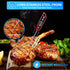 Yacumama Digital Water Thermometer for Liquid, Candle, Instant Read with Waterproof for Food, Meat, Milk, Long Probe