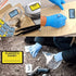 Legal Yellow Plaintiff's Exhibit Blue Defendant's Exhibit Stickers 1.65 X 1 Inches - Color-Coded Exhibit Labels 400 Stickers Per Pack