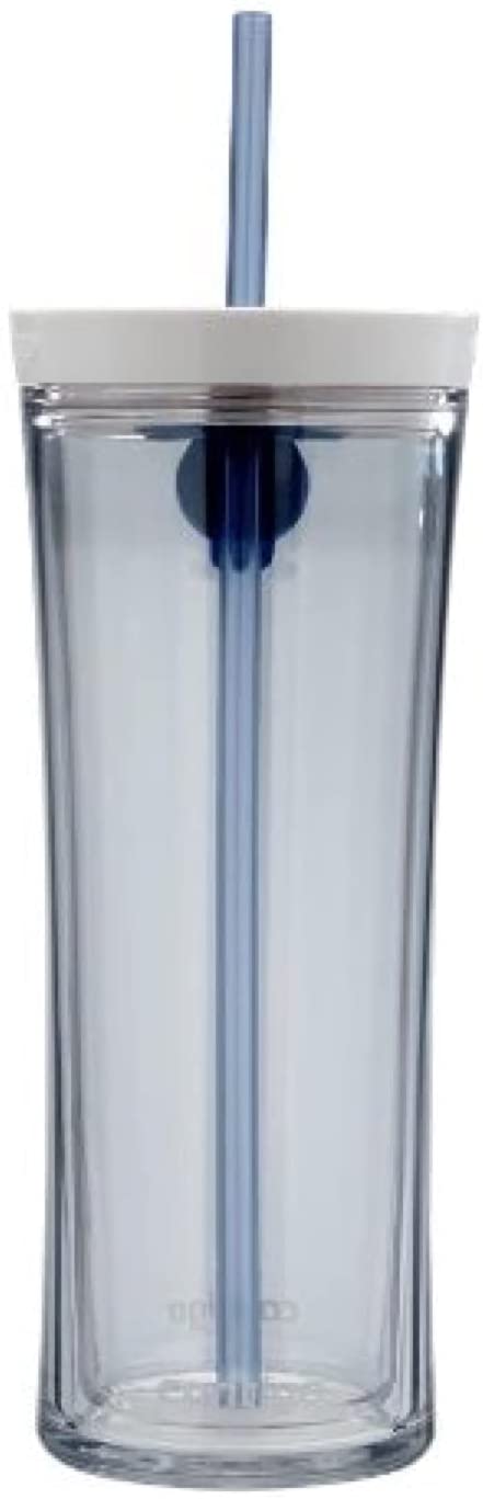 Contigo Autoclose Shake & Go Tumbler, 20 Oz, Clear/Monaco