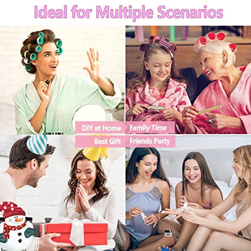 wakaniya Nail Dip Powder Set 12 Colors Glitter Pink Dipping Powder with Nail Brush and Nail File for Women Professional and Beginners Nail Art DIY Salon