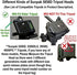 DaVoice 41mm Tripod Quick Release Plate Camera Mounting Parts Replacement for Ambico V-0552 V-0554, Sunpak 7500 Pro 7500tm 7575, Kalimar Pro-Tech V-40, Samsonite 1100 2601 Quantaray Tripod Mount 1 5/8
