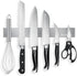 SMART&COOL Self-adhesive Magnetic Knife Holder, Magnetic Knife Strip for Wall Mounting, no Drilling (Stainless Steel-11.69 in)