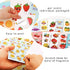 HORIECHALY Scratch and Sniff Stickers, 85 Sheets with 17 Different Scents. More 320 Designs as Rewards, Christmas Gifts, Decorations, Games for Children, Teachers, Parents, etc.