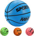 Stylife Mini Basketballs for Kids - Trampoline Basketballs 1 PCS Hoop Basketball - Toddler Balls Toys, 5 Inch Blue