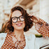Madison Avenue Women Blue Light Glasses,Oversize Blue Light Glasses for Women, Anti Eyestrain & UV Protection Computer Eyeglasses (Tortoiseshell)