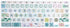 Silicon Keyboard Cover for Lenovo Chromebook C330 11.6" 2019/2018 /ChromebookFlex 11 /Chromebook N20 N21 N22 N23 100e 300e 500e 11.6"/Chromebook N42 N42-20 14 inch, Bohemian Pattern