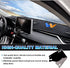 Powerty Compatible with Dashboard Cover Toyota RAV4 2023 2022 2021 2020 2019 Dash Cover Carpet Sunshield Protector Black Without HUD(Head-up Display)