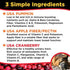 Diggin’ Your Dog Firm Up Pumpkin for Dogs & Cats with Cranberry, 100% Made in USA, Pumpkin Powder for Dogs, Digestive Support, Apple Pectin, Fiber, Healthy Stool, 4 oz