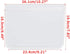 1/2 Gallon Freezer Bags Reusable Food Storage Bags for Vegetable, Liquid, Snack, Meat, Sandwich, 10.2x7.87 Inch, 10 Pack