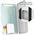 Sinjimoru Phone Card Holder Stick-on Phone Card Case, Phone Wallet Credit Card Holder on Back of Phone with up to 3 Cards and Cash Storage. Card Zip Black