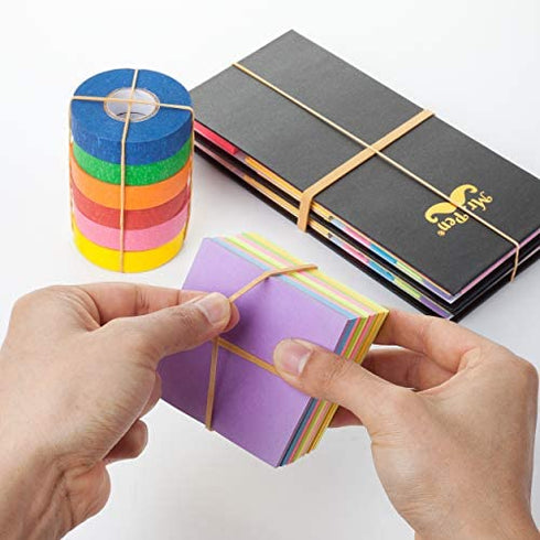 Mr. Pen- Rubber Bands Assorted Sizes, 300gr, Yellow, Rubber Bands, Rubber Bands Office Supplies, Elastic Bands, Assorted Rubber Bands, Rubber Bands Thick, File Rubber Bands, Rubber Bands Bulk
