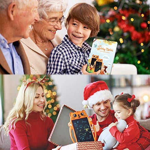 Christmas Gifts Stocking Stuffers for Kids - Toddler Toys for 3 4 5 6 7 8 Year Old Girls Boys Kids Toys Learning Doodle Board Drawing Pad Birthday Gifts Ideas Toddler Travel Road Trip Essential Toy