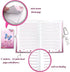 Girls Diary with Lock, Kids Journal Stationary Set for PreSchool Teen Learning Writing Drawing Age 6,8,10,12 Years Butterfly Gift with Notebook Memo NotePad Six Multicolored Pen Ruler Sharpener Eraser