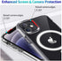 Ambar Compatible with MagSafe Case for iPhone 11 Pro (5.8 inch), Shockproof, Acrylic Back, Magnetic Transparent Case