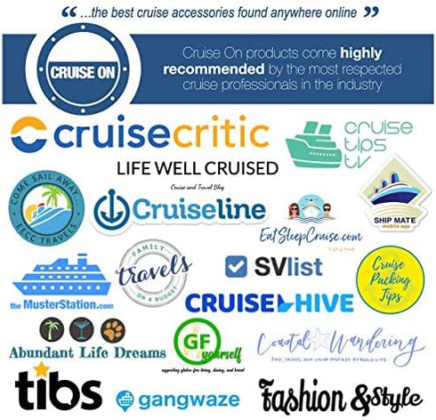 Cruise Power Strip No Surge Protector with USB Outlets - Ship Approved (Non Surge Protection) Cruise Essentials