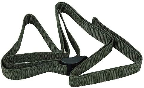 Folgtek 5 Pack Trail & Game Camera Mounting Straps Portable UV Resistant and Foldable Nylon Fiber Strap, Hunting Camera Tree Strap Belts Kit 145cm for Trail Cameras Accessory (Dark Green)