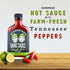 Hoff and Pepper Goonzquad Dang Sauce Handmade Chipotle Lime Hot Sauce Farm-Fresh Tennessee Peppers for the Jalapeno Pepper Hot Sauce Lover Keto Spicy Goodness Seasoning, (6.7 fl oz)