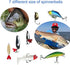 XYZsundy 90PCS Fishing Lures Kit Set Including Fishing Stuff Tackle Box Accessories Hooks, Worms, jigs, Fishing Bait for bass, Crappie ,Trout,Fishing Gifts for Men.