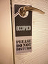 CLEVER SIGNS Do Not Disturb Sign - Occupied, 2 Pack, Door Hanger, Double Sided, Ideal for Using in Any Places Like Bathroom, Home Office, Conference Room, Shared Apartment, Restroom etc.