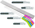 Big Drinking Straws Reusable 14.5" Extra Long 8mm Extra Wide Food-Grade 18/8 Stainless Steel Silicone Elbows Tips for Smoothie Milkshake Cocktail Juice Hot Drinks - Set of 4 + 2 Cleaning Brushes