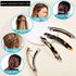 FSMILING 4"long Skinny Hair Barrettes Large Automatic Hair Clip Tortoise Shell Hair Accessories For Women Girls Thick Hair,4 Color Available (4 Packs)