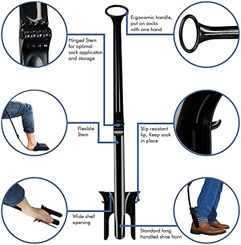 STAUBER Best Sock Aid and Shoe Horn
