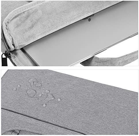 14-15 Inch Laptop Bag,Waterproof Laptop Sleeve Case for Acer Chromebook 14, HP Pavilion X360 14",Lenovo Yoga 910/920 13.9",Dell Latitude 14?,LG Gram 14,ASUS ZenBook 14 Inch Laptop Chomrebook Case,Gray