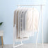 Refrze Garment Bags with Zipper, Garment Cover, 8 Pack Clear Garment Bags, Hanging Garment Bag, Dress Garment Bags for Closet Storage or Travel, Breathable Garment Covers 24'' x 43''/ 50''