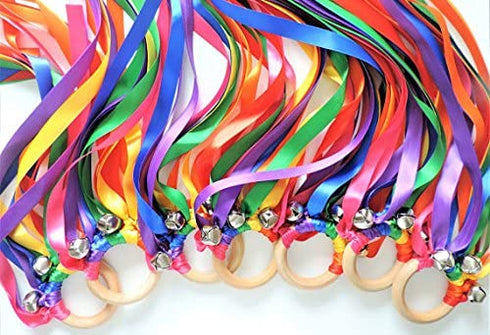 Satin Ribbon Gradient Rainbow Double Side Rainbow Colorful Printed 50 Yard 3/8" Wide for DIY Handmade (9mm Wide, Satin Ribbon)