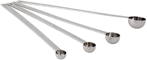 Long Handle Stainless Steel Measuring Spoons(Set of 4)
