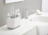 Joseph Joseph 70510 EasyStore Toothbrush Holder Bathroom Storage Organizer Caddy, Large, Gray