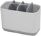 Joseph Joseph 70510 EasyStore Toothbrush Holder Bathroom Storage Organizer Caddy, Large, Gray